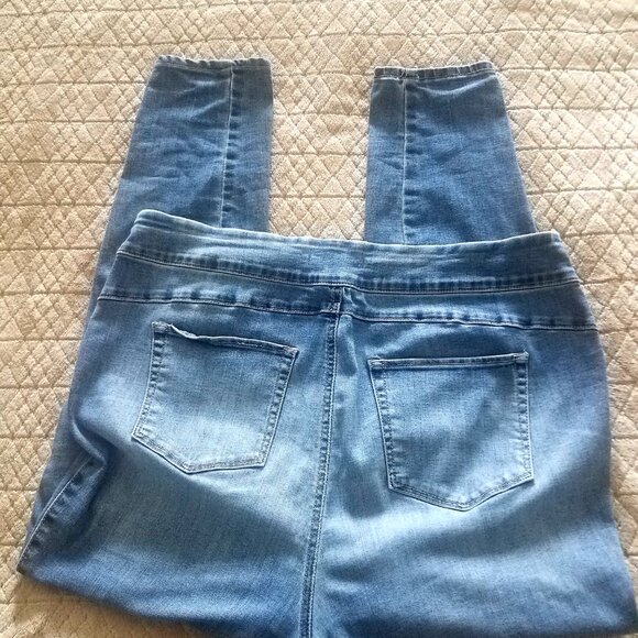 Bundle Woman Within jeggings 2 Pairs - Picture 4 of 7